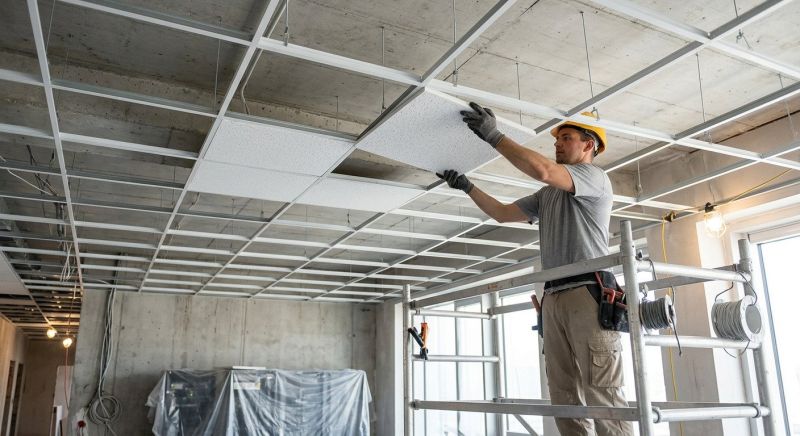 Drop Ceiling Installation in Arvada, CO